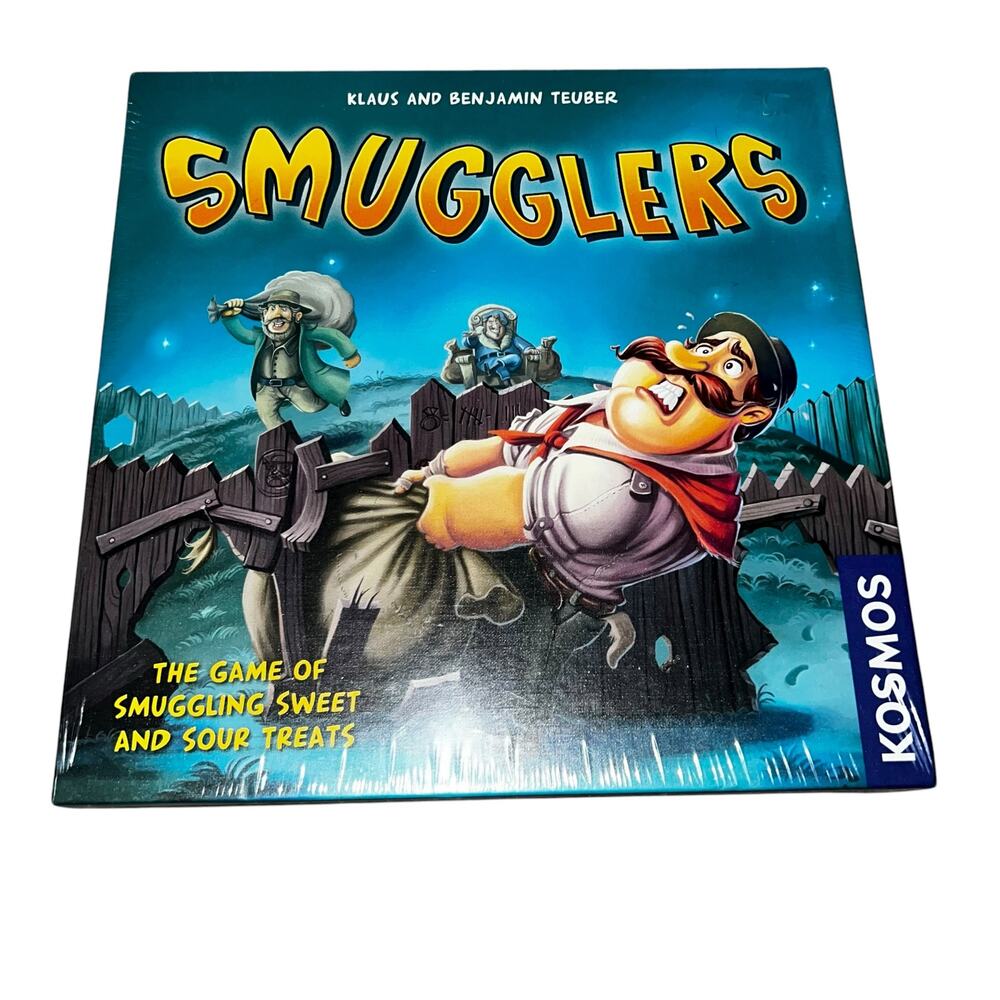 Smugglers Board Game Fence Contraband Strategic Multi-Player Family Fun CHOP NEW